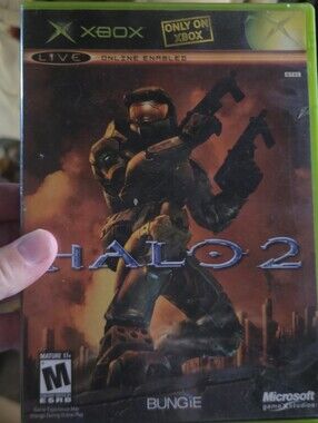 Microsoft Xbox Halo 2 in Green Case